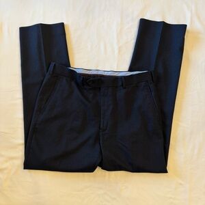 Roundtree & Yorke Travel Smart Navy Blue Dress Pants